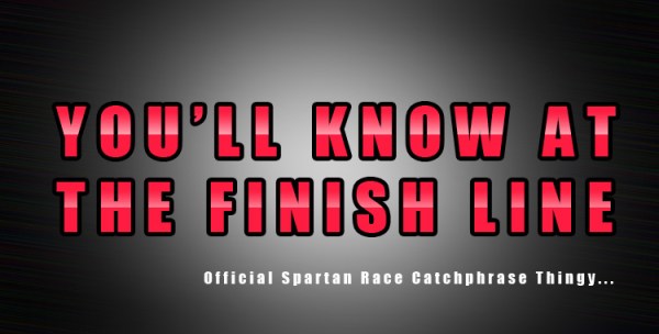 Spartan Sprint Finish Line