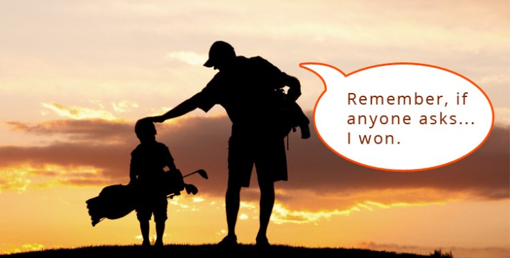 The best golf lesson...