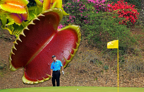 He was going to bogey anyway.